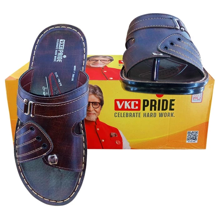VKC Pride Men Heavy Quality Regular Use Sandals Art No 3212 Brown Mr Lioness Ecommerce