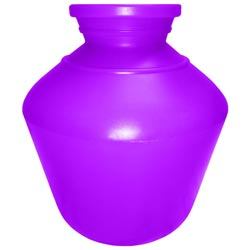 Multicolor Plastic Water Storage Pot