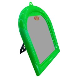 Face Mirror with Back Stand,Hanging Hole(22.3*16.4cm)