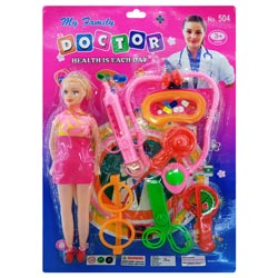 BIG SIZE Doctor Set with DOLL(Accessories may vary)