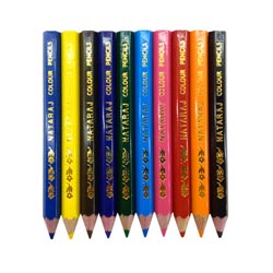 NATARAJ 10 Shades Color Pencils