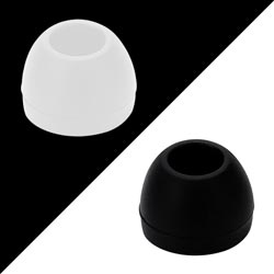 Ear pieces for wired Earphones,Earbuds,Neckbands etc(Big size-1 pair)
