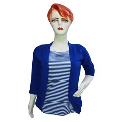 Girls Open Coat Full Sleeve Model Tops with 2 Side Pockets(XL,XXL)