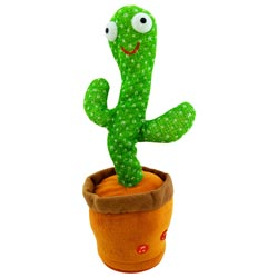 Dancing Cactus can sing,Dance with Multicolor Lightings