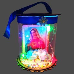 MARY MOTHER Multicolor Lighting Lamp