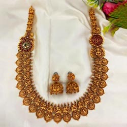 LUXURY Peacock Necklace set with Earrings