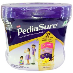 Pediasure Vanilla Flavour with 37 Nutritients,Nutri Pull System-200gm Jar