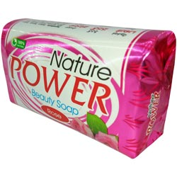 Nature Power Beauty Soap ROSE,made from 100% vegetable oils-125gm