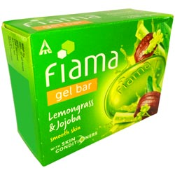 Fiama Gel Bar Lemongrass & Jojoba for Smooth Skin-75gm
