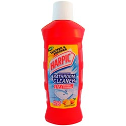 New Harpic Thicker & Fresher 10X Better Cleaning for Bathroom -Lemon Fresh