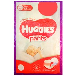 Huggies Wonder Pants for Babies-Size XS/0 to 5Kg/2pants
