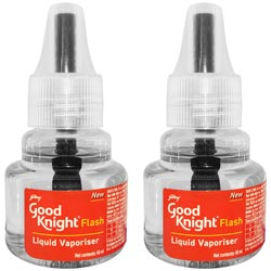 Good Knight Liquid Vapouriser Fits for All Machines(2 Refills Only-45ml Each)