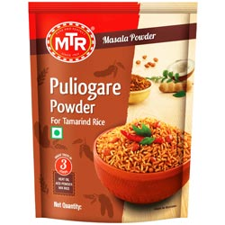 MTR Puliogare Powder for Tamarind Rice-100gm Pouch