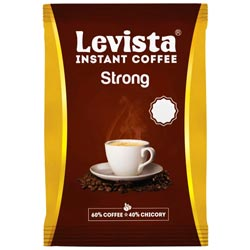 Levista Instant Coffee Strong,Coffee with Chicory Blend-Pouch