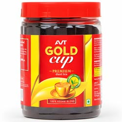 AVT Gold Cup Premium Dust Tea,100% Assam Blend-Jar
