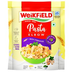 WeiKFiELD Pasta Elbow for Instant Eat-200gm Pouch