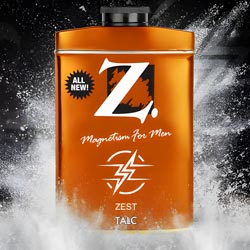 Z Zest Talc Magnetism for Men,Luxurious Talc-100gm Tin