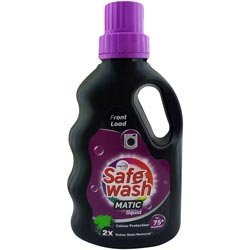 Safe Wash Matic Liquid Front Load 2X Better Stain Removal-Bottle