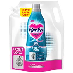 Henko Matic Liquid Front Load Nano Fibre Lock Technology-Pouch