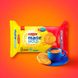Britannia Marie Gold 10 Vitamins,Minerals Biscuits-Pouch