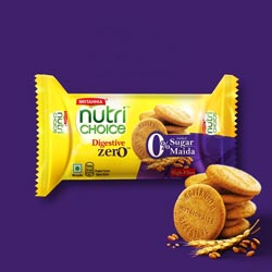 Britannia Nutri choice Digestive Zero High Fibre Biscuits with 0% Maida-100gm