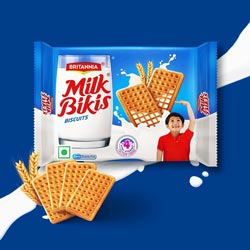 Britannia Milk Bikis Biscuits with Calcium,Vitamins & Zero Transfat-Pack