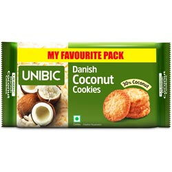 Unibic Danish Coconut Cookies-Pouch