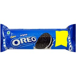 Cadbury Oreo Original Chocolatey Sandwich Biscuits-Pouch