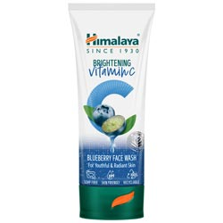 Himalaya Brightening Vitamin C Blueberry Face Wash for Youthful,Radiant Skin-50m