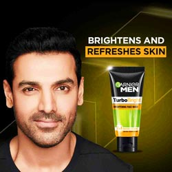 GARNIER Men Turbo Bright 2 in 1 Brightening & Refreshing Face Wash-50gm