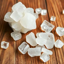 White Transparent Very Small Same size Rock Candy Cubes,Kalkandu(Karkandu)