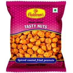 Haldiram's Tasty Nuts Shing Bhujia,Masala Peanuts with Rich in Protein-40gm
