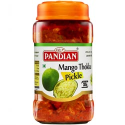 BUY 1 GET 1 FREE Pandian Mango Thokku Pickle-Bottle(See Description)