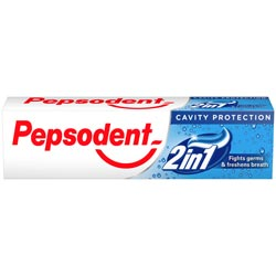 Pepsodent 2 in 1 Paste & Gel in one Toothpaste for Against Germs & Fresh Breath