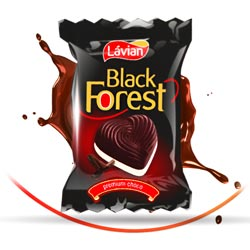Lavian Black Forest Bigger & Better Premium Choco Candy,5N Free with 520gm/65pc