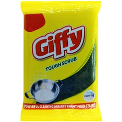 Giffy Tough Scrub Powerful Cleaning Against Burnt Food Stains-10cm*7.5cm(1Unit)