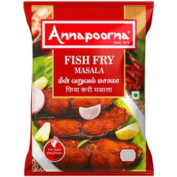 Annapoorna Fish Fry Masala-50gm Pouch
