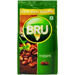 Bru Instant New Rich Aroma Flavoured instant Coffee-Chicory Mix-Pouch