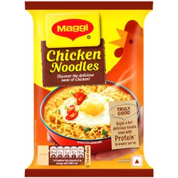 Maggi Chicken Noodles Discover the Delicious Taste of Chicken-71gm Pouch