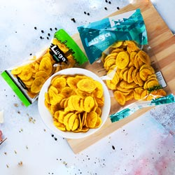 Linga Banana Chips/Nendharam Chips,Savory Snacks-65gm Pouch