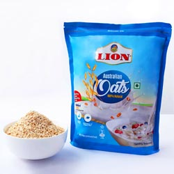 Lion Australian oats 100% Natural Rolled & Quick Cooking Oats-Pouch