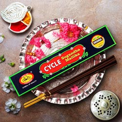 Cycle Brand Sugandha Mallika Incense Sticks-16gm carton