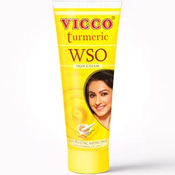 Vicco Turmeric WSO Skin Cream for Pimples,Blemishes,Glow Skin-Tube