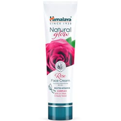 Himalaya Natural Glow Rose Dull Skin Face Cream with Phyto-Vitamin,UV Filters