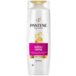 PANTENE Hairfall Control Shampoo with Vitamin E-Bottle