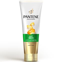 PANTENE Silky Smooth Conditioner,Hair Science with Pro-V & Vitamin E-Pouch