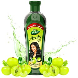 Dabur Amla Hair Oil for Stronger,Longer,Thicker Hair-Bottle