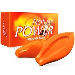 Nature Power Papaya Aura Bath Soap-125gm