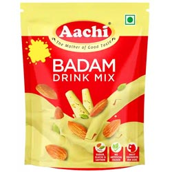 BUY 1 GET 1 FREE Aachi Badam Drink Mix with Badam,Elaichi,Saffron-2N*180gm