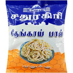 Sadhuragiri Coconut Milk muruku,Twisting Snacks,Murukku-80gm Pouch